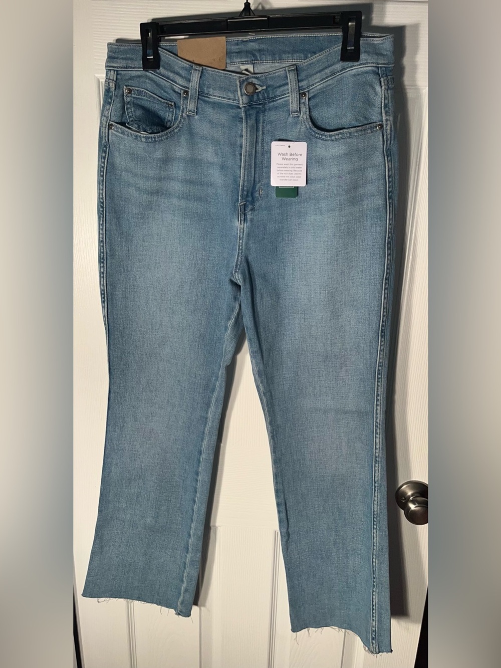$89 NWT LL Bean Everyday Stretch Jeans High-Rise Mini Bootcut Size 14